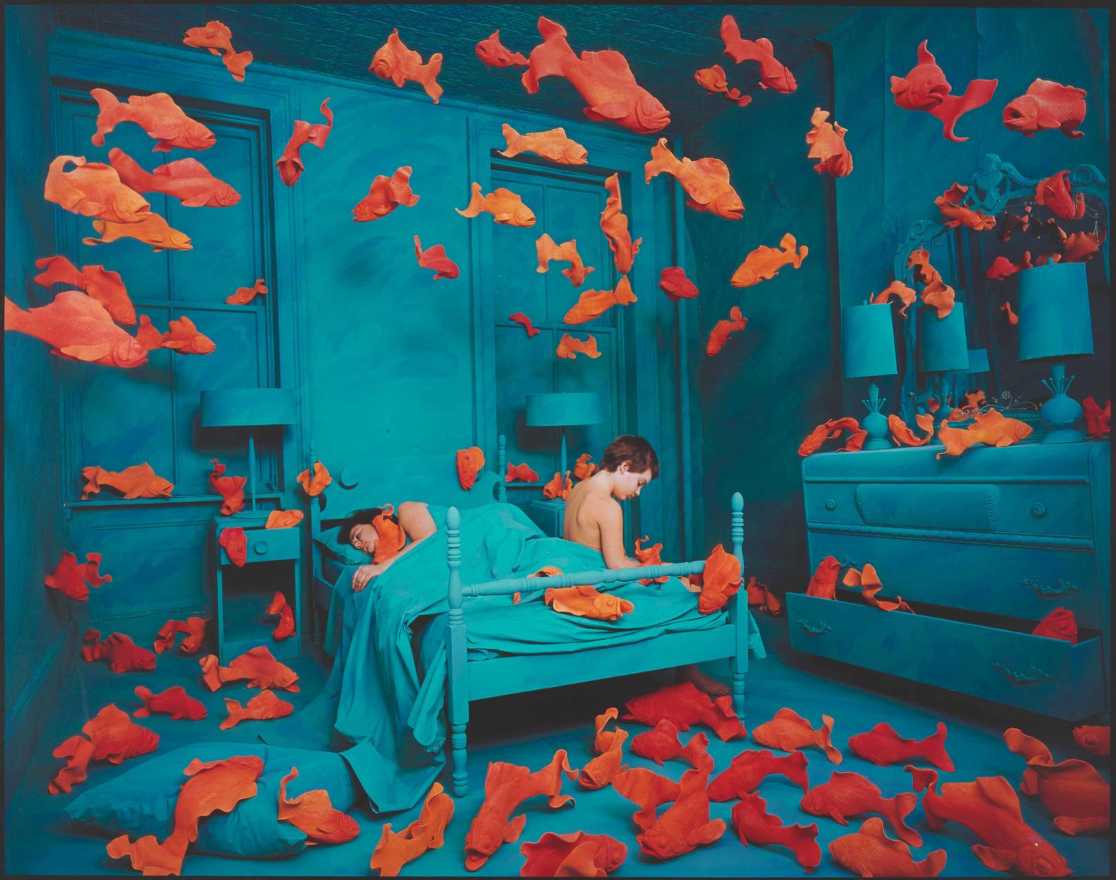 Revenge of the Goldfish, 1981, © Sandy Skoglund